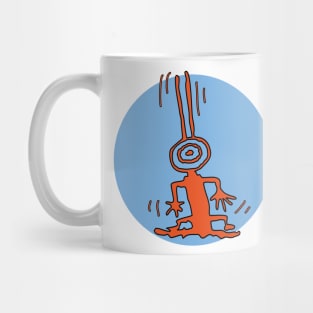petroglyph umber orange pet Mug